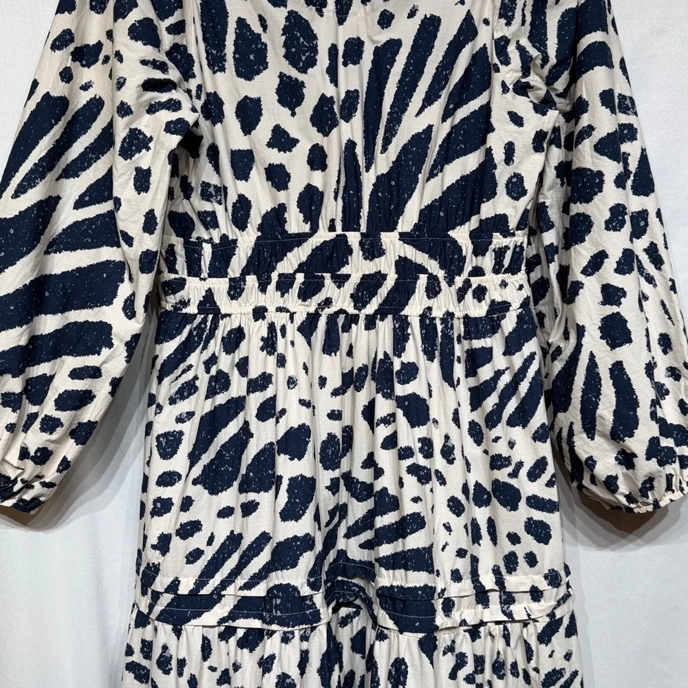 Anthropologie The Somerset Maxi Dress Long-Sleeve Poplin Edition Small Petite - Picture 8 of 11